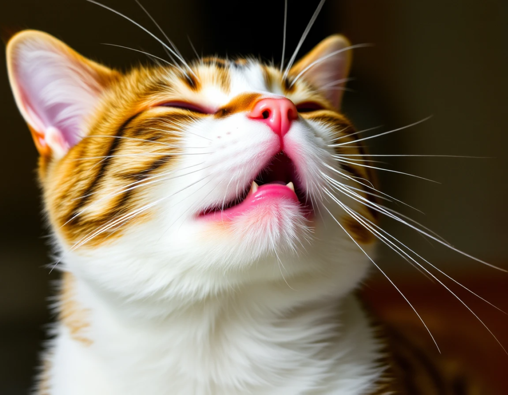 Causes of sneezing in cats