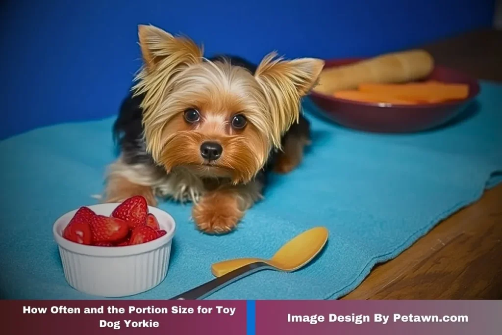 How Often and the Portion Size for Toy Dog Yorkie