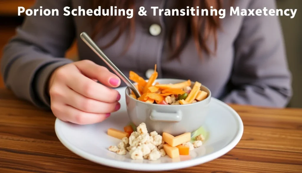Portion Scheduling and Transitioning