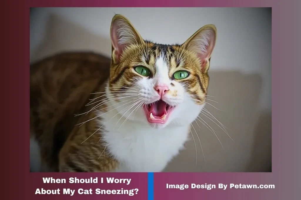 When Should I Worry About My Cat Sneezing?