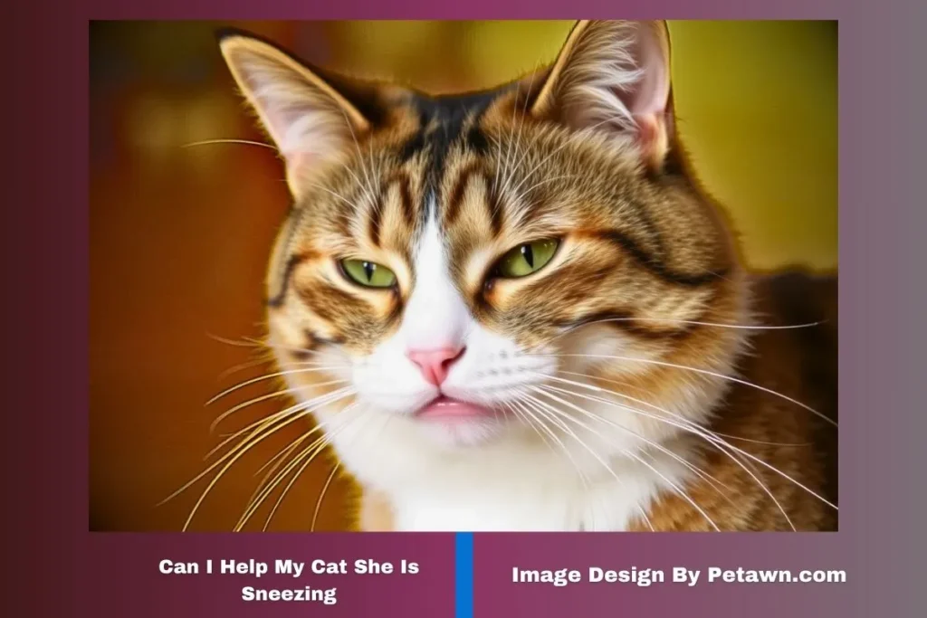 Can I Help My Cat She Is Sneezing