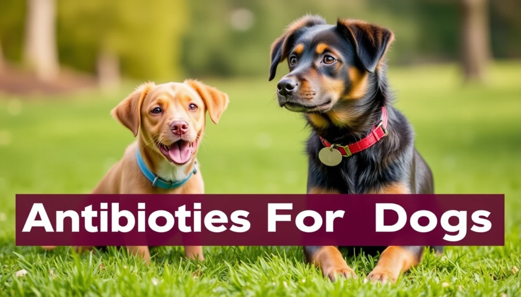 Antibiotics for Dogs