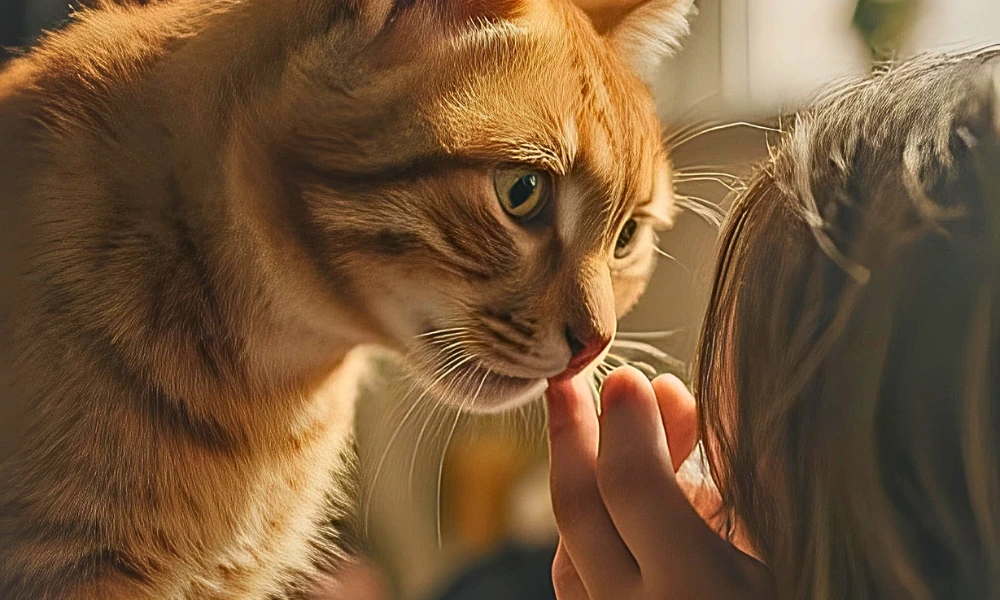 Why Does My Cat Lick Me? Top Reasons Your Cat Licks You